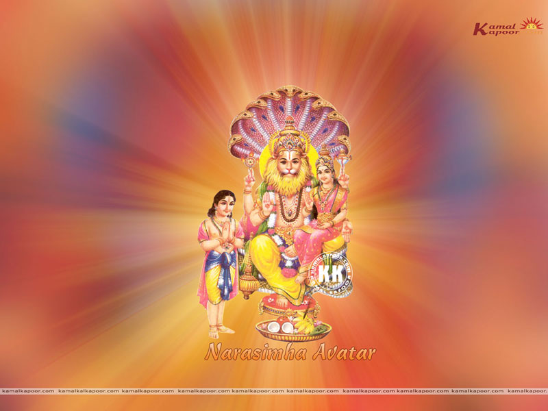 Narasimha Avatar Wallpapers, Bhagvaan Narasimha Free Wallpapers
